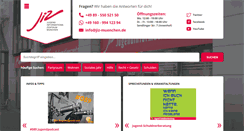 Desktop Screenshot of jiz-muenchen.de